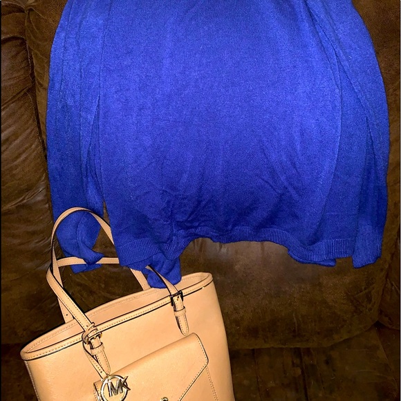 Debbie Morgan Blue or Purple Sz M Soft Cardigan - Picture 8 of 14